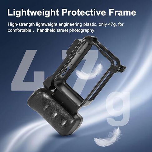 FitStill Protective Case for DJI Osmo Action 6, Multi-Functional Extended Lightweight Protective Cage, Direct Charging Street Photography Handle Component, Action6 Accessory Kit in Kuwait