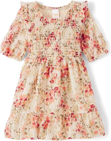 Gymboree Girls' and Toddler Short Sleeve Smocked Dresses in Kuwait