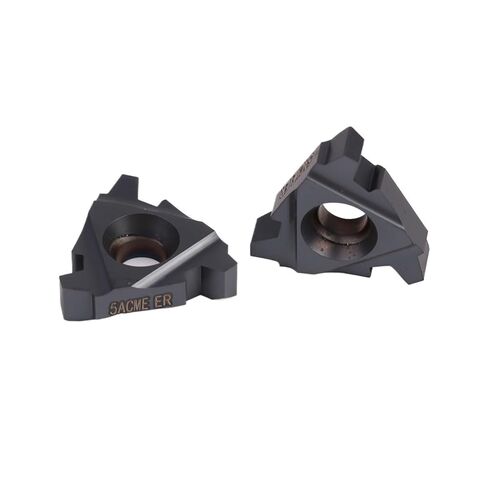 Indexable Lathe Carbide Insert 10PCS 22ER 5ACME Thread Turning Tool Hard Alloy Metal Lathe Use for Processing Steel and Stainless Materials in Kuwait