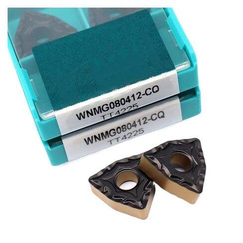 High Toughness Turning Blade Machine Accessories 10PCS WNMG080412-CQ TT4225 Hard Alloy External Turning Tool Blade Lathe Cutter Use for Steel in Kuwait