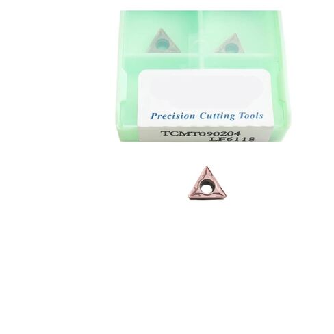 Indexable Lathe Carbide Insert 10PCS TCMT16T304 LF6118 TCMT090204 Turning Tools Hard Alloy for Stainless Steel(TCMT090204 LF6118) in Kuwait