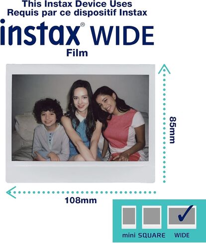 Fujifilm Instax Link Wide Printer - Mocha Gray in Kuwait