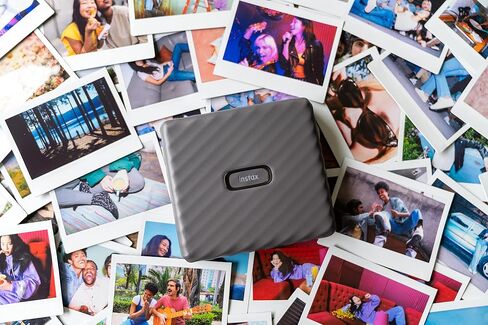 Fujifilm Instax Link Wide Printer - Mocha Gray in Kuwait