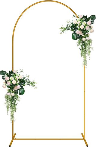 7.2 FT Arch Backdrop Stand, Balloon Arch Stand | Metal Background Arch Stand, Backdrop Arch Frame, Wedding Arch for Backdrop in Kuwait
