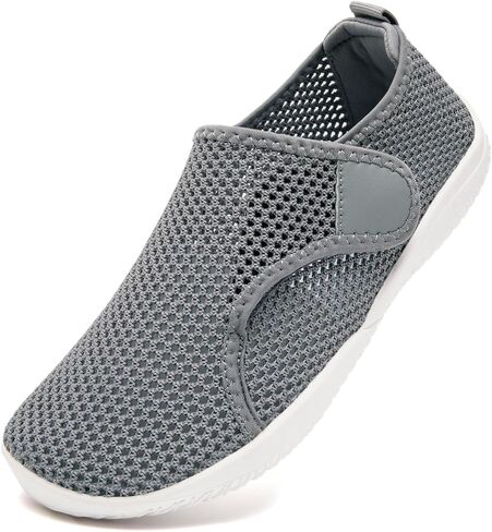 Womens Walking Shoes Wide Diabetic Swollen Feet Adjustable Orthopedic Shoes | Wide Toe Box 丨Adjustable丨Slip On丨Breathable Mesh丨Zero Drop丨Lightweight 丨Non Slip丨Barefoot in Kuwait