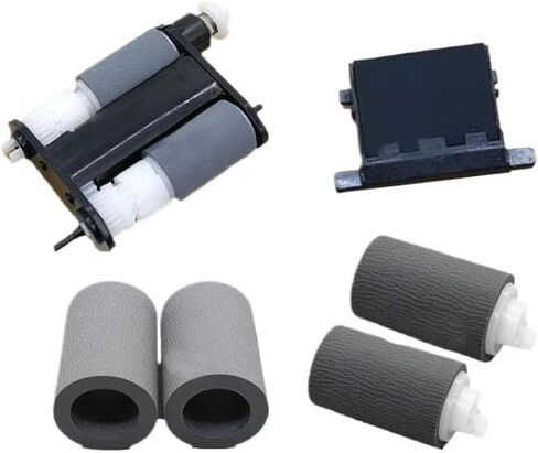 ADF Pickup Roller Separation Pad Tire 301022149001 301022302001 Compatible with M6700 M6800 M7100 M7200 M7300 BM5100 M6760 M6860(All 1set) in Kuwait