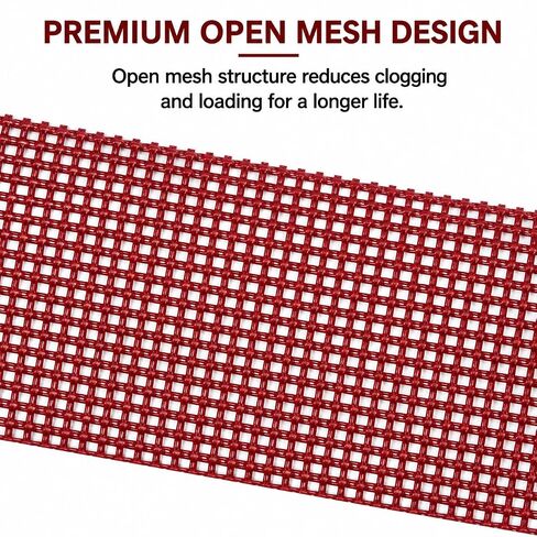 HYDRO MASTER Plumber's Open Mesh Sanding Cloth, 180 Grit Abrasive Mesh Roll, 1-1/2 Inch x 10 Yards, Flexible Wet Dry Sanding Mesh for Copper Pipe, Plumbing, Metal & PVC in Kuwait