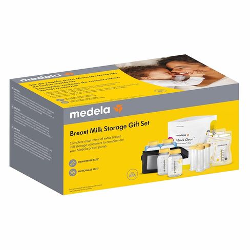 Medela Breast Milk Storage Set | Cooler, Bottles, Bags, Steam Bags | 1Ct in Kuwait