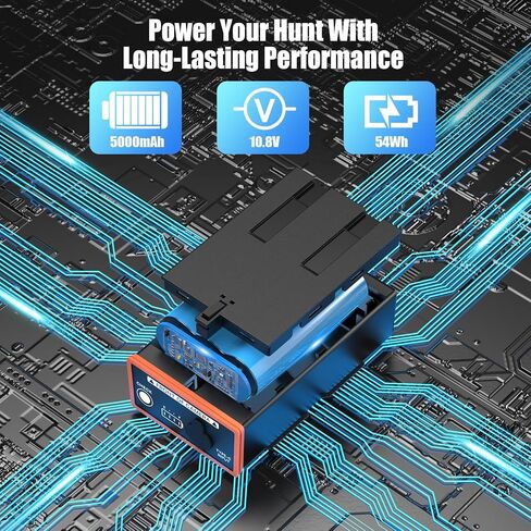 2PCS Power Mag Battery Pack Compatible with Moultrie Edge 5000mAh Cellular Trail Camera Battery for Edge, Edge PRO, Edge 2, Edge 2 PRO Replacement Battery | Batteries Pack for Edge, Edge PRO, Edge 2, Edge 2 PRO Replacement Battery in Saudi Arabia