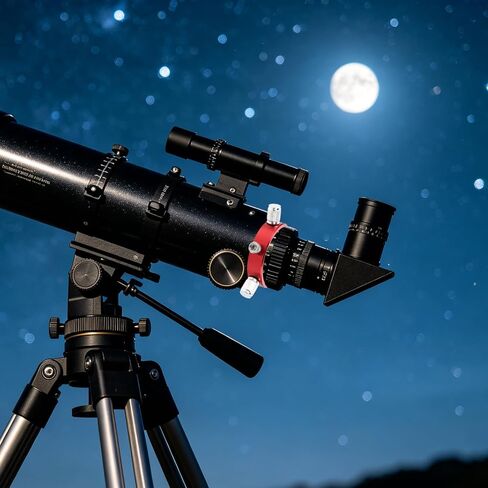 ibasenice 6 Hole Guide Ring for Astronomical Telescope Finder Scope and Guide Scope, Adjustable Aluminum Alloy Design with 1/4in Screws for 30 to 50mm Tube Diameter, High Precision Alignment in Kuwait