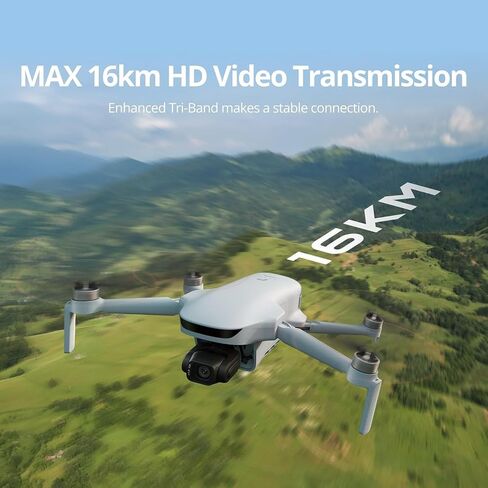 Potensic ATOM 3 Fly More Combo Plus(RC PTD 2), Drones with Camera 4K 60fps, 8K Photo, 150-Min Extended Flight, 5.5’’ Display, 1/1.3’’ CMOS, 16KM Transmission, AI Track 2.0, QuickShots, Under 249g in Kuwait