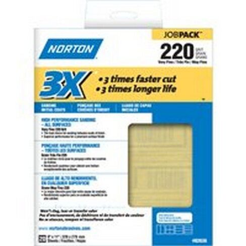 Norton Prosand 9" X 11" Sanding Sheets 220G 20Pack in Kuwait