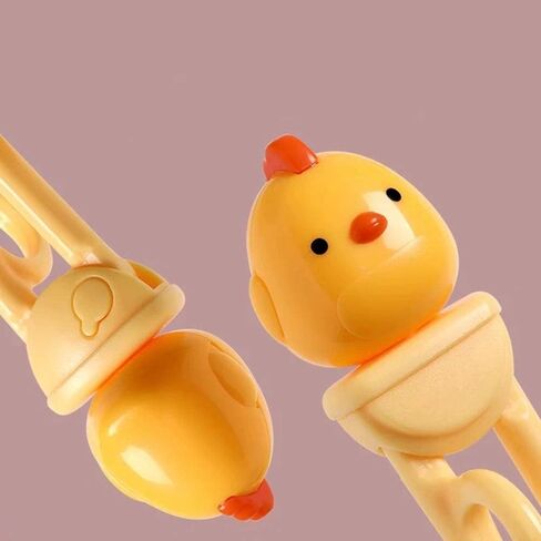 Kids Chopsticks - Made of High Quality Food Grade Material - Great Chopsticks for Kids - Includes Sturdy and Practical Portable Box in Kuwait