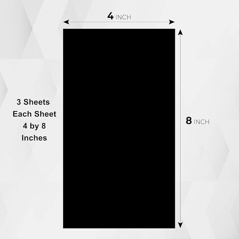 Light Dimming Sheets, Light Blocking LED Covers, Custom Size (3 Sheets) Dimming Stickers Sheet for Alarm Clocks, Electronic Games, Cellphones, Appliance - Dimming 80% ~ 100%, (3Sheets = 3 Uncut) in Kuwait