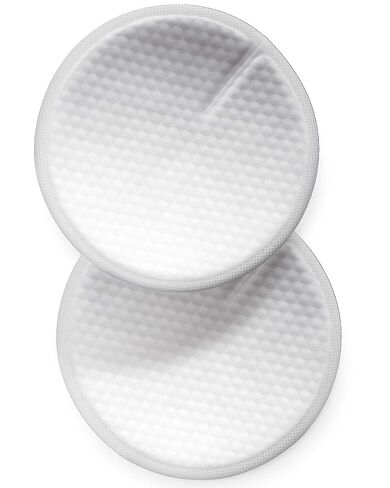 Philips AVENT, Disposable Breast Pads, White, 100 Count, SCF254/13 (Pack of 2) in Kuwait