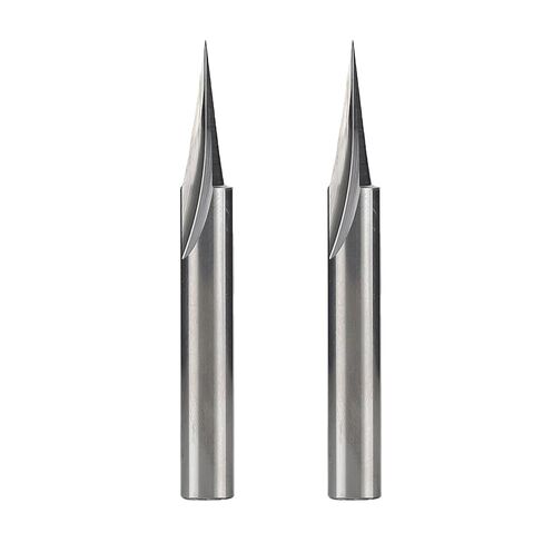 V21201 V-Point Router Bit 20 Degree Profile Bit for Wood Carving | for Outlining Letters in Wood Signs, Tracing Lines in Kuwait