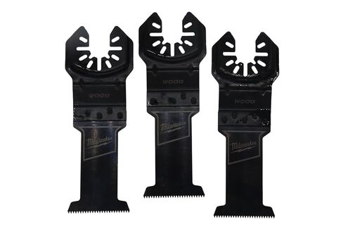 Milwaukee Electric - Open-LOK 1-3/8 HCS Wood Blades 3PK in Kuwait