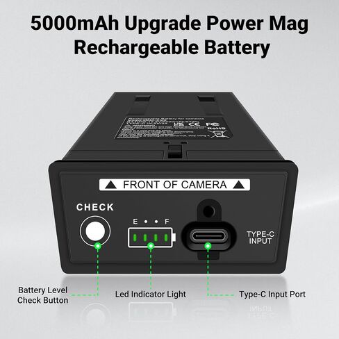 Rechargeable Battery Pack Edge Series Cellular Trail Camera 6700mAh Lithium-Ion Battery for Moultrie Edge 3, Edge 2 PRO Edge PRO, Edge 2 (EM8) in Kuwait