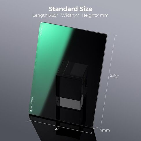 K&F CONCEPT 4" x 5.65" Square ND8 Filter Compatible with Matte Box | Ultra-Slim Optical Glass Square Cinema Neutral Density Filter with 28-Multi Coated for Matte Box-FM701 in Kuwait
