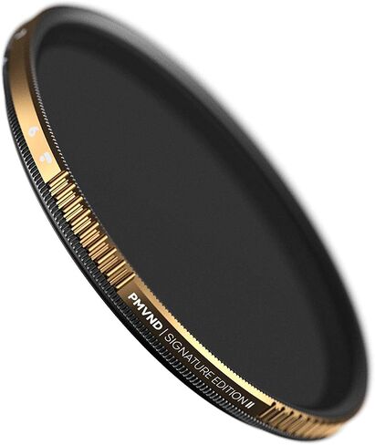 PolarPro 77mm Peter McKinnon VND Camera Filter - 6-9 Stop Variable Neutral Density Lens Filter for DSLR/Mirrorless Professional Video – PMVND Signature Edition II for Cinematic Shutter Speed Control in Kuwait