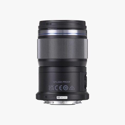 Olympus OM System M.Zuiko 60 mm F2.8 Macro Lens - MFT System Camera | High quality macro lens for nature and portrait - dust and splash proof - compact photo camera accessories in Kuwait