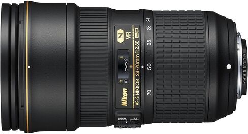 Nikon 24-70mm f/2.8E VR AF-S ED Nikkor Zoom Lens - (Renewed) in Kuwait