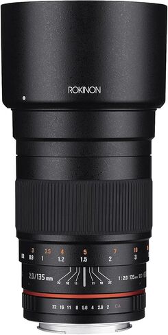Rokinon 135mm F2.0 ED UMC Telephoto Lens for Nikon Digital SLR Cameras in Kuwait