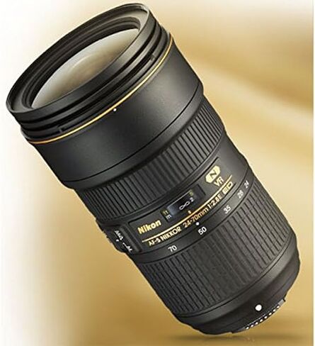 Nikon 24-70mm f/2.8E VR AF-S ED Nikkor Zoom Lens - (Renewed) in Kuwait