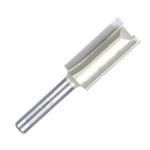1PCS 1/4 Inch Shank Straight Router Bit, 14mm Cutting Diameter Wood Groove Milling Cutter, TCT Straight Cutting Bit for Wood MDF Plywood Particle Board in Kuwait