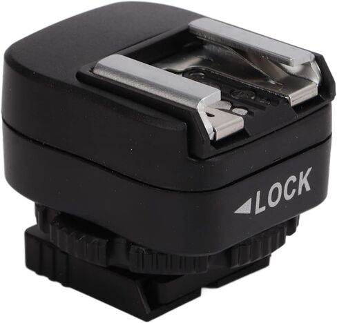 GLOGLOW Other Camera Accessories for Flash and A7 Series Camera, PC Port, Plastic, Lightweight 25g, Compatible with A73 A7R4 A6400 TF-334 Hot Shoe Adapter Nan in Kuwait
