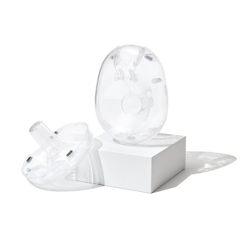 Willow - 360 Breast Pump Flanges - 24mm Breast Shield - for Willow 360 or 3.0 Wearable Breast Pump, Hands-Free for Leak Proof Breast Pumping with Spill- Proof Milk Bags - 2ct | Fits Willow 360 or 3.0 wearable breast pump, hands-free leak proof pumping, us in Kuwait