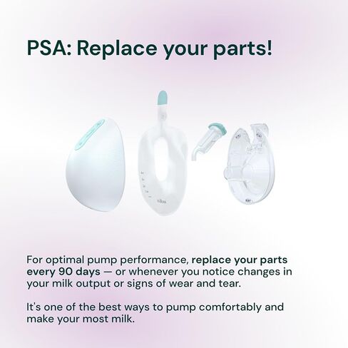 Willow - 360 Breast Pump Flanges - 24mm Breast Shield - for Willow 360 or 3.0 Wearable Breast Pump, Hands-Free for Leak Proof Breast Pumping with Spill- Proof Milk Bags - 2ct | Fits Willow 360 or 3.0 wearable breast pump, hands-free leak proof pumping, us in Kuwait