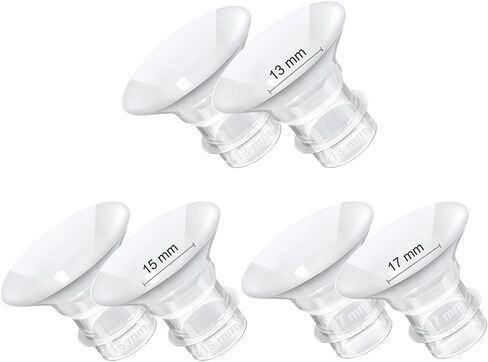 for Discreet Duo Wearable Breast Pump Parts, Include Duckbill Valve, Silicone Diaphragm, 24mm Flange, Milk Collector Cup, Compatible with Nuliie S32 Wearable Breast Pump Replacement Parts in Kuwait