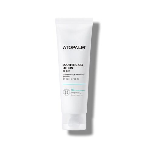 ATOPALM Soothing Gel Lotion 4 Fl Oz, Cooling and Calming Moisturizer for Sensitive, Eczema Prone, Heat Rash Skin, Redness Relief, Lightweight Mild Face and Body Lotion for Baby, Korean Skincare | Cooling Face & Body Gel Lotion | Lightweight Baby Moisturiz in Kuwait
