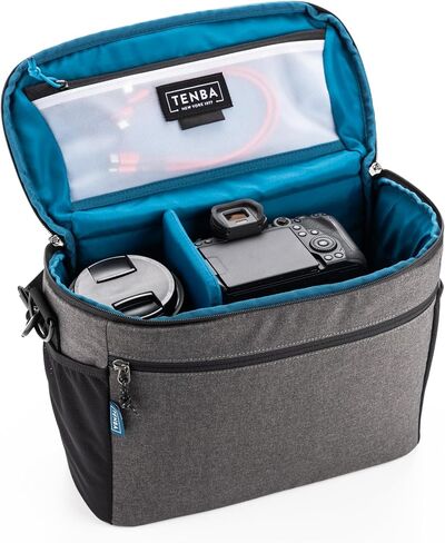 Tenba Skyline v2 Shoulder Bag 7 for Mirrorless and DSLR Cameras and Lenses - Gray (637-779) in Kuwait