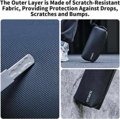Pocket 4/3 Carrying Case, Travel Storage Protective Carry Bag for DJI OSMO Pocket 4/3 Accessories, Carry Bag Large Capacity Protective Handbag All in One Gadget Storage Bag in Kuwait