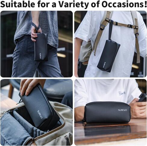 Pocket 4/3 Carrying Case, Travel Storage Protective Carry Bag for DJI OSMO Pocket 4/3 Accessories, Carry Bag Large Capacity Protective Handbag All in One Gadget Storage Bag in Kuwait