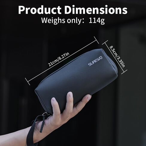 Pocket 4/3 Carrying Case, Travel Storage Protective Carry Bag for DJI OSMO Pocket 4/3 Accessories, Carry Bag Large Capacity Protective Handbag All in One Gadget Storage Bag in Kuwait