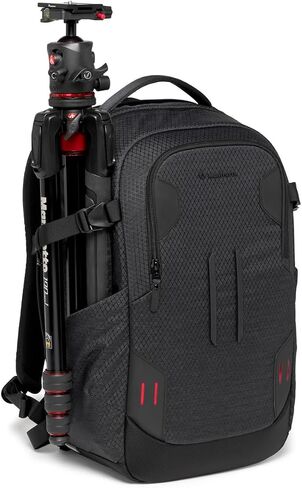 Manfrotto PRO Light Backloader M, Professional Camera Backpack for Cameras, Top and Rear Access, Double Tripod Mount, Padded Backpack with Interchangeable Dividers, Black in Kuwait