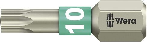 Wera 05071032001 3867/1 TS TORX® bits, stainless, TX 10 x 25 mm in Kuwait