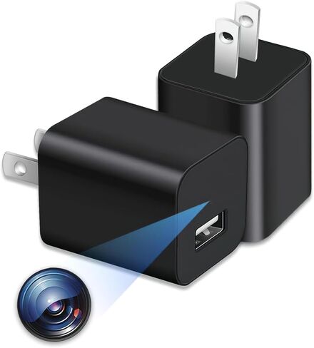 yvn 64GB Camera Charger,Camera with Motion Detection,No Need for WiFi,HD 1080P, Nanny Cam Camera in Kuwait