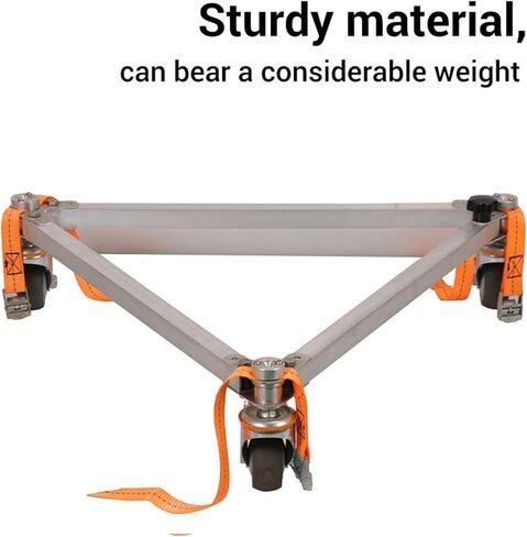 Measuring Tool Tripod, Made of Aluminum Alloy, with casters, Movable Support, Suitable for Precise Measurements with Total Station scanners in Kuwait