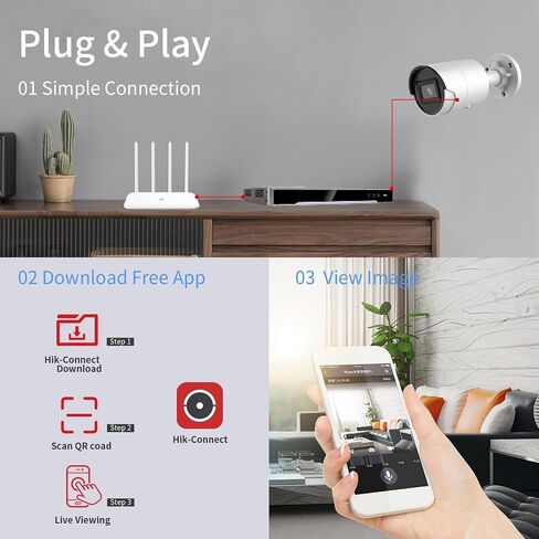 DS-2CD2086G2-IU 4K 8MP POE Bullet IP Camera 2.8MM Lens Mic Ⲏіkconnect | 8MP DarkFighter 120 dB WDR Human/Vehicle Detection Replacement of DS-2CD2083G2-IU in Kuwait
