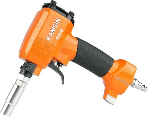 1170 Pneumatic Decorative Nailer 7/16 Inch(11.7mm) Deco Nail Gun | Air Powered Tack Nail Gun, Decorative Tacks Gun for Tacks & Upholstery Pins in Furniture, Upholstery, Crafts, Sofa Leather in Saudi Arabia