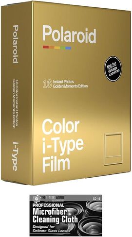 Polaroid Originals Color Film for i-Type Instant Camera - Golden Moments Edition - Double Pack (16 Photos) in Kuwait