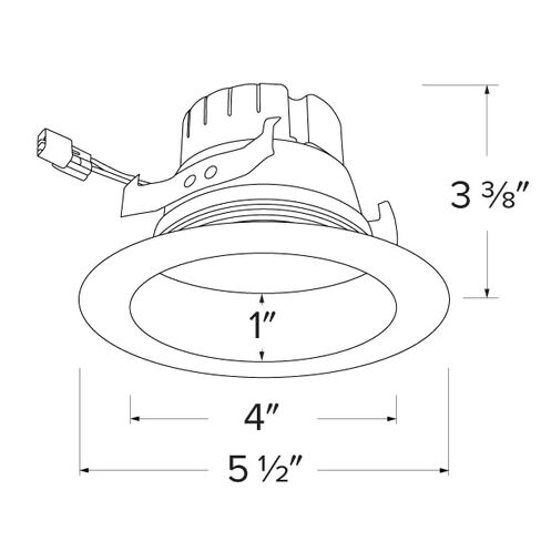 4 Round LED Reflector INSERTIN in Kuwait