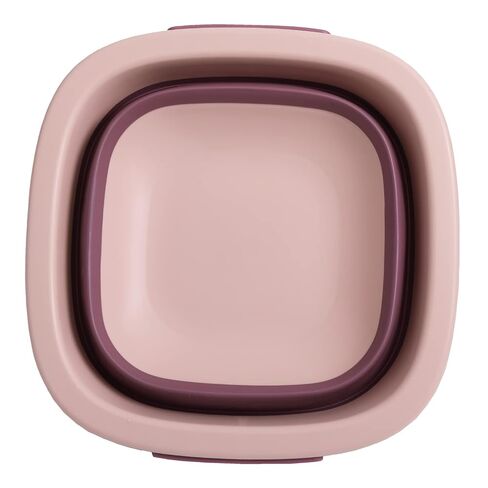 Babyhood MultiPurpose Collapsible Wash Basin for Kids and Babies Lightweight Portable Folding Basin for Washing Baby Bottles and Breast Parts and Home Kitchen Outdoor Camping Use 2021pink BH721 in Kuwait