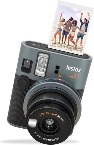 Fujifilm Instax Mini 41 Instant Camera + 20 Prints + Camera Case + Album and Quality Photo Microfiber Cloth in Kuwait