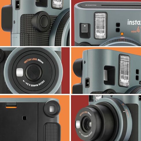 Fujifilm Instax Mini 41 Instant Camera + 20 Prints + Camera Case + Album and Quality Photo Microfiber Cloth in Kuwait