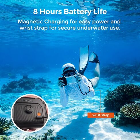 sublue Underwater Photography Housing H1, Waterproof Phone Case for iPhone 16/15/14/13/12 Series and Most Android for Snorkeling,Diving,Swimming & Underwater Photography in Kuwait